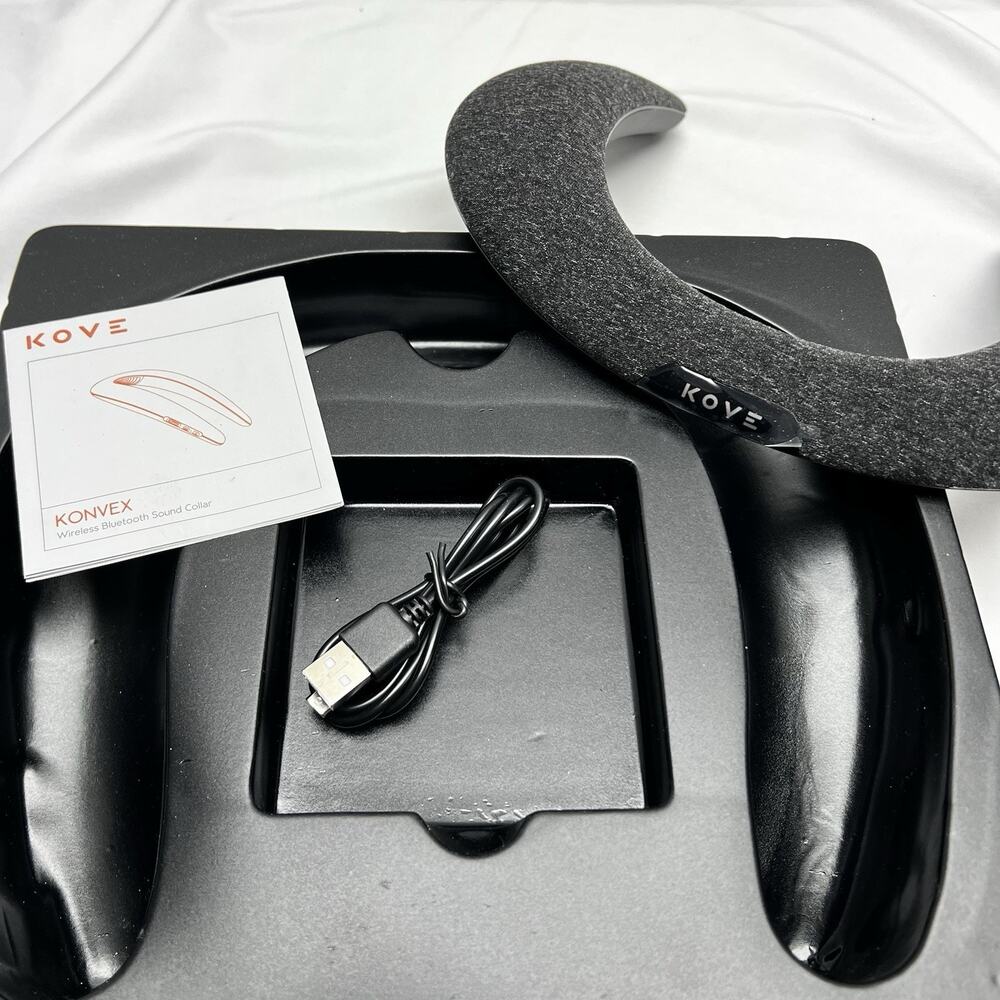 Kove Konvex Wireless Bluetooth Sound Collar Speaker Wear Around Your Neck EUC - Picture 11 of 13